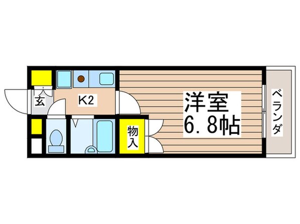 グランジュ－ルＭＫの物件間取画像